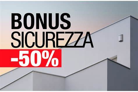 BONUS SICUREZZA 2024